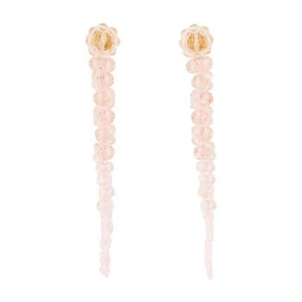 Drip Ohrringe - Simone Rocha - Crystal - Pink