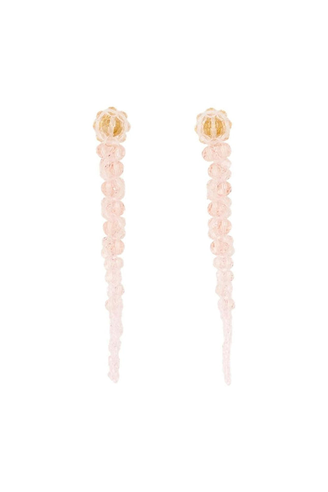 Drip Ohrringe - Simone Rocha - Crystal - Pink