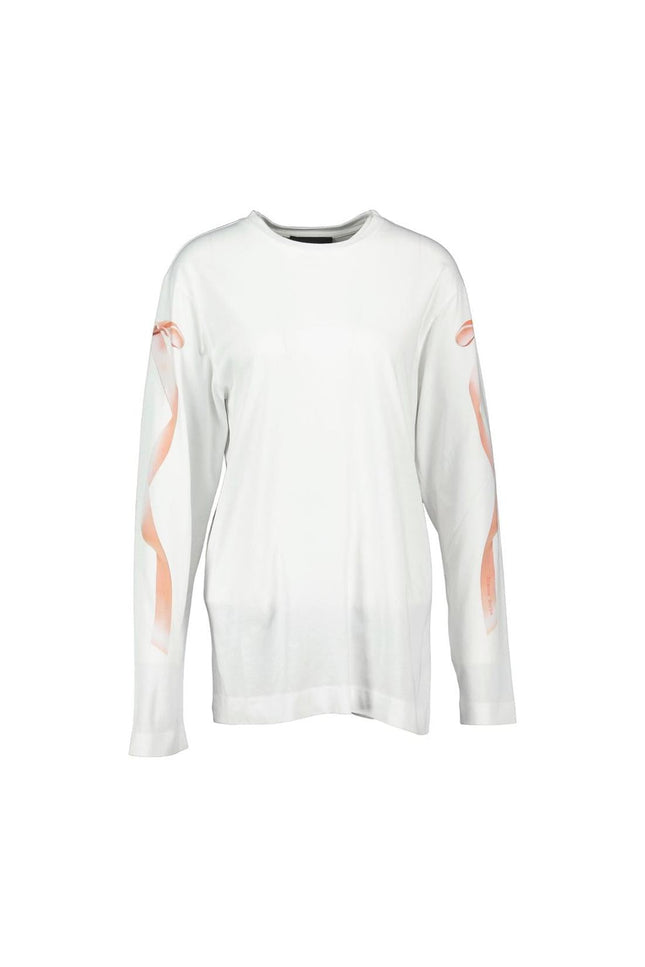 Bow Tail T-Shirt - Simone Rocha - Baumwolle - Weiß
