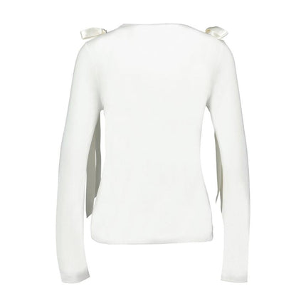 Bow Tail T-Shirt - Simone Rocha - Synthetik - Weiß