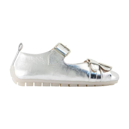 Buckle Grip Ballerinas - Simone Rocha - Leder - Silber