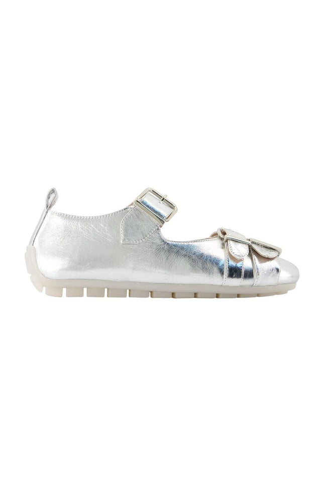 Buckle Grip Ballerinas - Simone Rocha - Leder - Silber