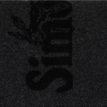 Logo-Schal - Simone Rocha - Wolle - Schwarz