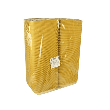 Starpak 100 Menüboxen mit Klappdeckel, XPS 2-geteilt 7,5 cm x 24,3 cm x 20,8 cm