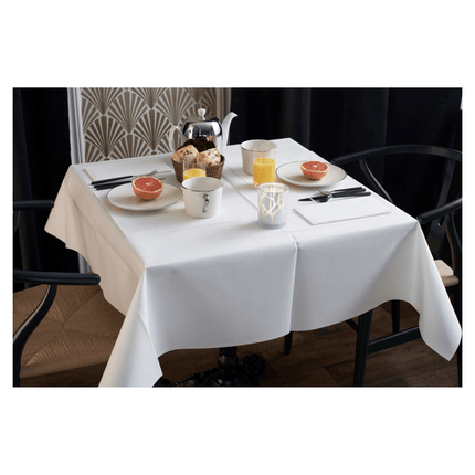 Dunilin Servietten 48x48 cm, weiß - 1/8-Falte | Packung (36 Servietten)