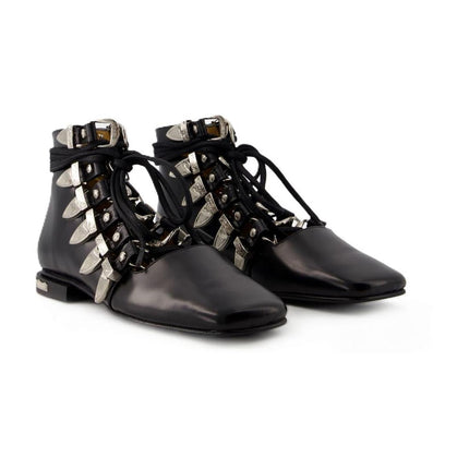 Stiefeletten Aj1284 - Toga Pulla - Leder - Schwarz