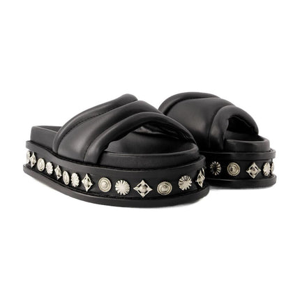 Sandalen Aj1329 - Toga Pulla - Leder - Schwarz