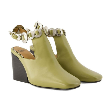 Stiefeletten Aj1308 - Toga Pulla - Leder - Grün