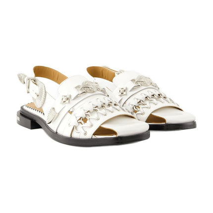 Sandalen Aj1312 - Toga Pulla - Leder - Weiß