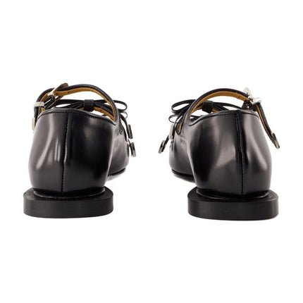 Ballerinas Aj1344 - Toga Pulla - Leder - Schwarz