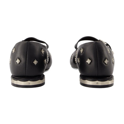 Ballerinas Aj1342 - Toga Pulla - Leder - Schwarz