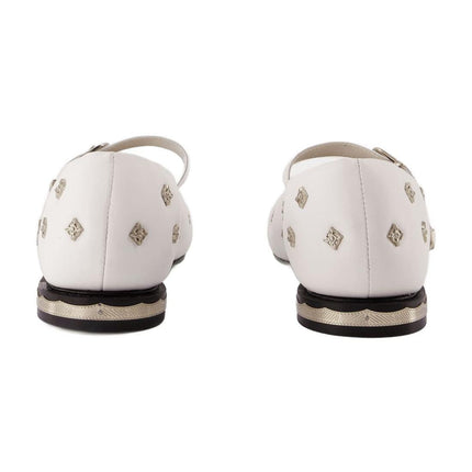 Ballerinas Aj1342 - Toga Pulla - Leder - Weiß