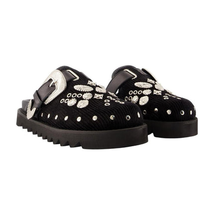 Sandalen Aj1058 - Toga Pulla - Baumwolle - Schwarz