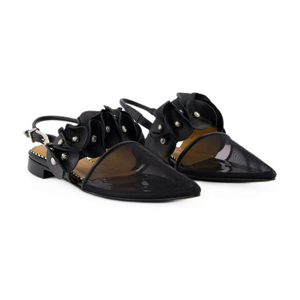 Slingbacks Aj1398 - Toga Pulla - Leder - Schwarz