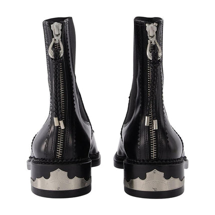 Stiefeletten Aj990 - Toga Pulla - Leder - Schwarz