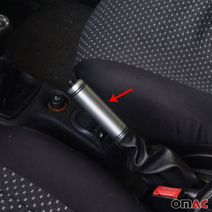 Handbremshebel Handbremsgriff für Peugeot 206 1998-2009 Aluminium Matt 1tlg