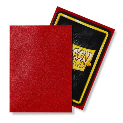 Dragon Shield Kartenhüllen 63 x 88mm Matte Sleeves Ruby (100)