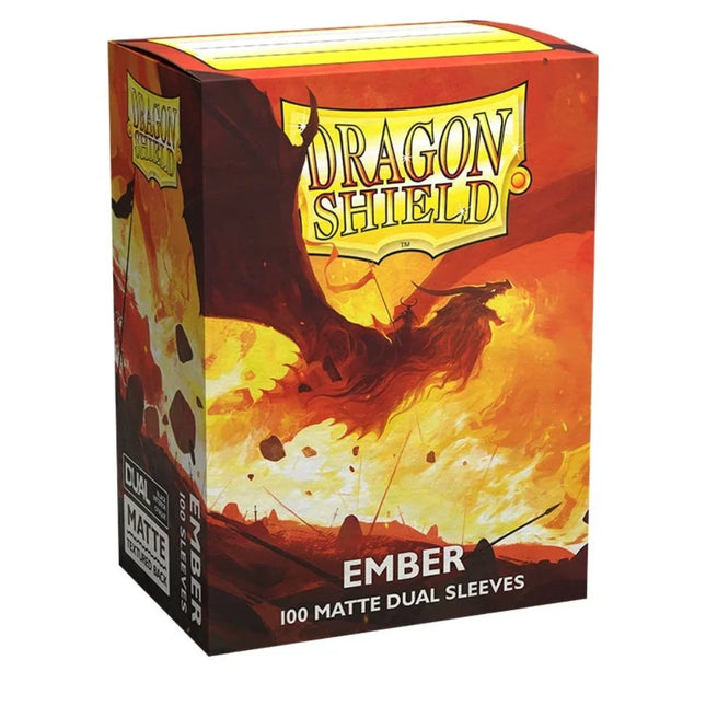 Dragon Shield: Matte – Dual Ember (100)