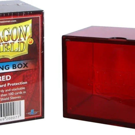Dragon Shield: Gaming Box – Strong Box 100+: Red