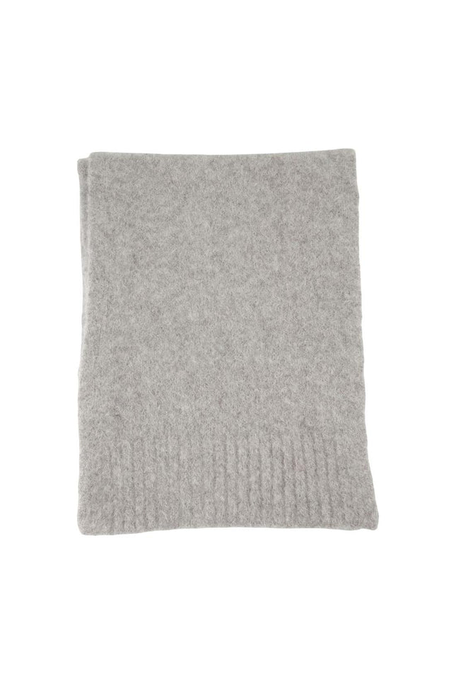 Sajeanne-Schal - Samsoe Samsoe - Wolle - Grau