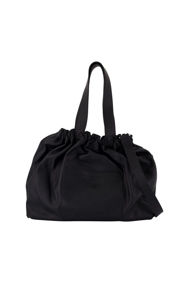 Saemmi L Schultertasche - Samsoe Samsoe - Leder - Schwarz