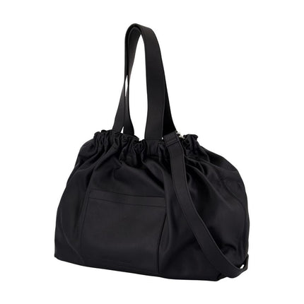 Saemmi L Schultertasche - Samsoe Samsoe - Leder - Schwarz