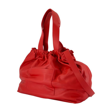 Saemmi L Schultertasche - Samsoe Samsoe - Leder - Rot