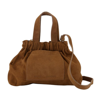 Saemmi Midi Handtasche - Samsoe Samsoe - Leder - Braun