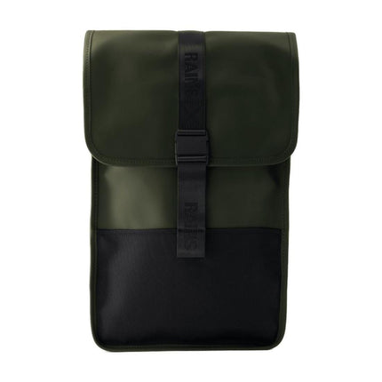 Trail Rucksack - Rains - Synthetik - Grün