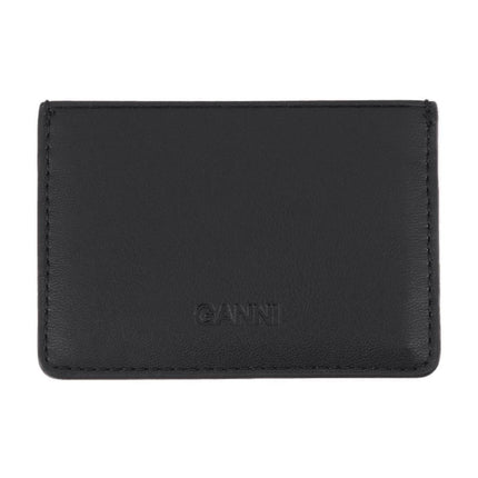 Kartenhalter Ganni Bou - Ganni - Leder - Schwarz