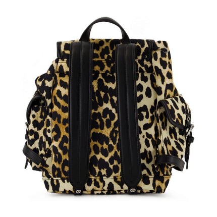 Bucky Rucksack Small - Ganni - Nylon - Leopard