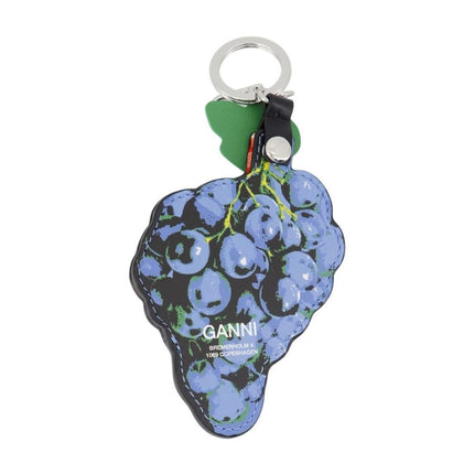 Geldbörse Grape - Ganni - Leder - Blau