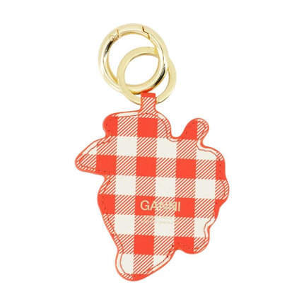 Schlüsselanhänger Grape - Ganni - Leder - Rot
