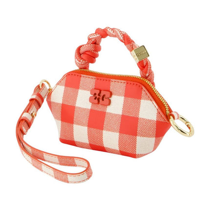 Bou Nano Schlüsselanhänger - Ganni - Leder - Rot