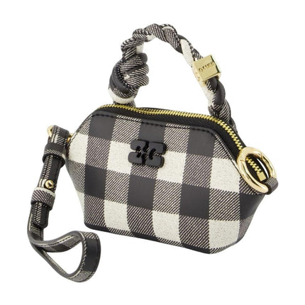 Schlüsselanhänger Bou Nano - Ganni - Leder - Schwarz