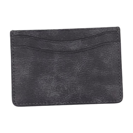 Kartenhalter Vintage - Ganni - Leder - Grau