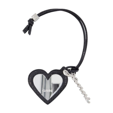 Spiegel Bou Heart Snake - Ganni - Synthetisch - Schwarz