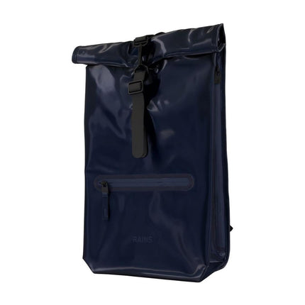 Rucksack Rolltop Rucksack W3 - RAINS - Synthetik - Blau