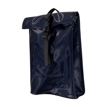 Rucksack Rolltop Rucksack Mini W3 - RAINS - Synthetik - Blau