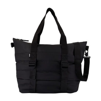 Cabas Puffer Mix Tote Bag Mini W3 - RAINS - Synthetik - Schwarz