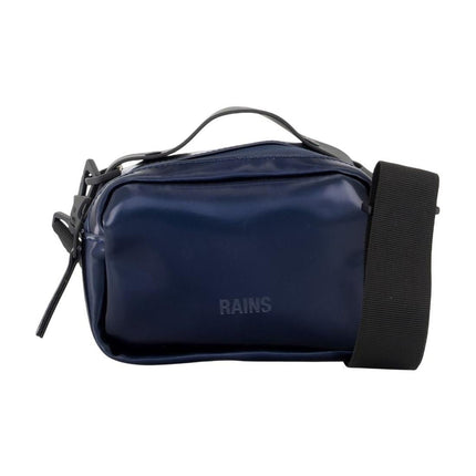 Box Micro W3 Schultertasche - RAINS - Synthetik - Blau