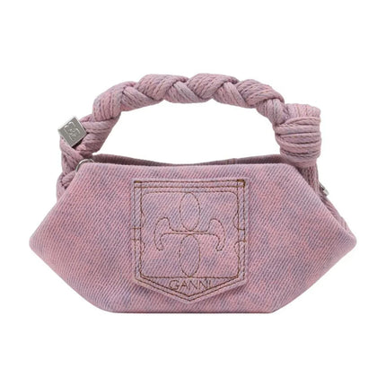 Bou Mini Handtasche - Ganni - Baumwolle - Rosa