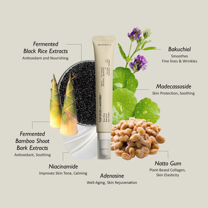 HARUHARU WONDER Black Rice Bakuchiol Eye Cream - 20ml