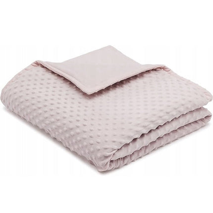 Gewichtsdecke 4,5kg Kinder Therapie Decke Baumwolle Decke Rosa/Grau 104*152cm