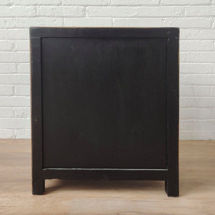 Vintage Asia Chinesisches Nachtkästchen Nachttisch "RedMagic" - Art. 35191-9