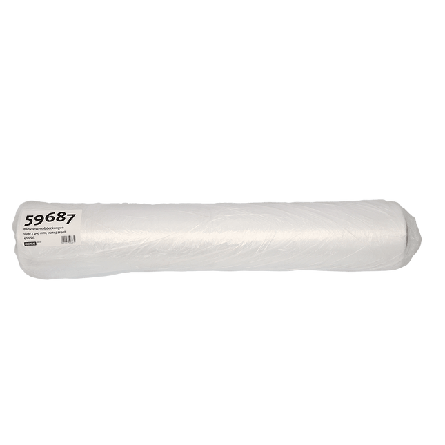 DEISS 59687 - Babybettenabdeckungen 1800x950 mm transparent | Packung (400 Stück)