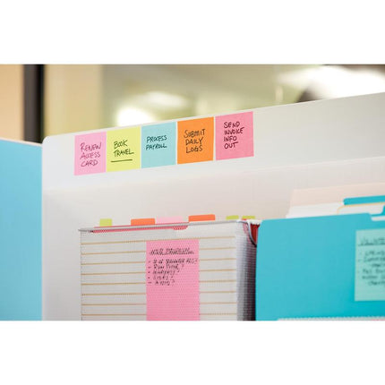 Post-it® Super Sticky Notes, 76 mm x 127 mm, 90 Blatt/Block, 100% PEFC