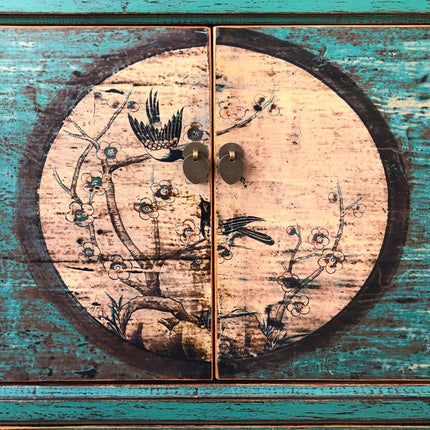 Vintage Asia Hochzeitsschrank Schrank Kommode "Aurora" - Art. 33723-6