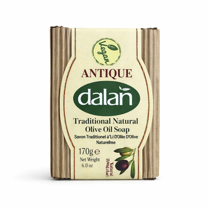 Dalan Antique Olivenöl-Seife 170g – Handgefertigte Naturseife aus der Türkei