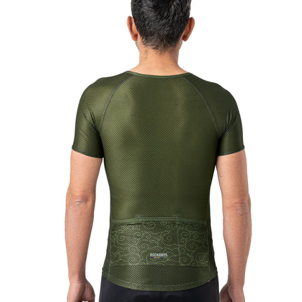 Road-to-Sky Radsport-Baselayer Kurzarm – Atmungsaktives Funktionsshirt